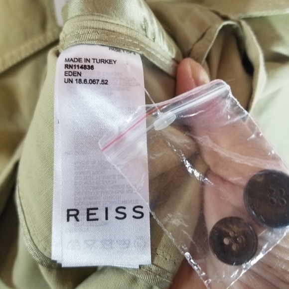 REISS Eden belted utility jacket new - Picture 13 of 15